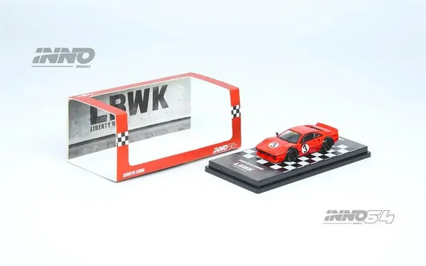 Inno64 1/64 LBWK Ferrari 308 GTB - Red