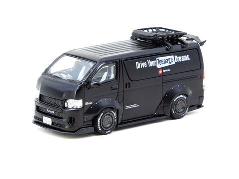 Tarmac Works 1/64 Toyota Hiace Widebody - Toyota Livery