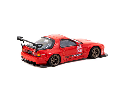 Tarmac Works 1/64 Pandem Mazda RX-7 (FC3S) - Red