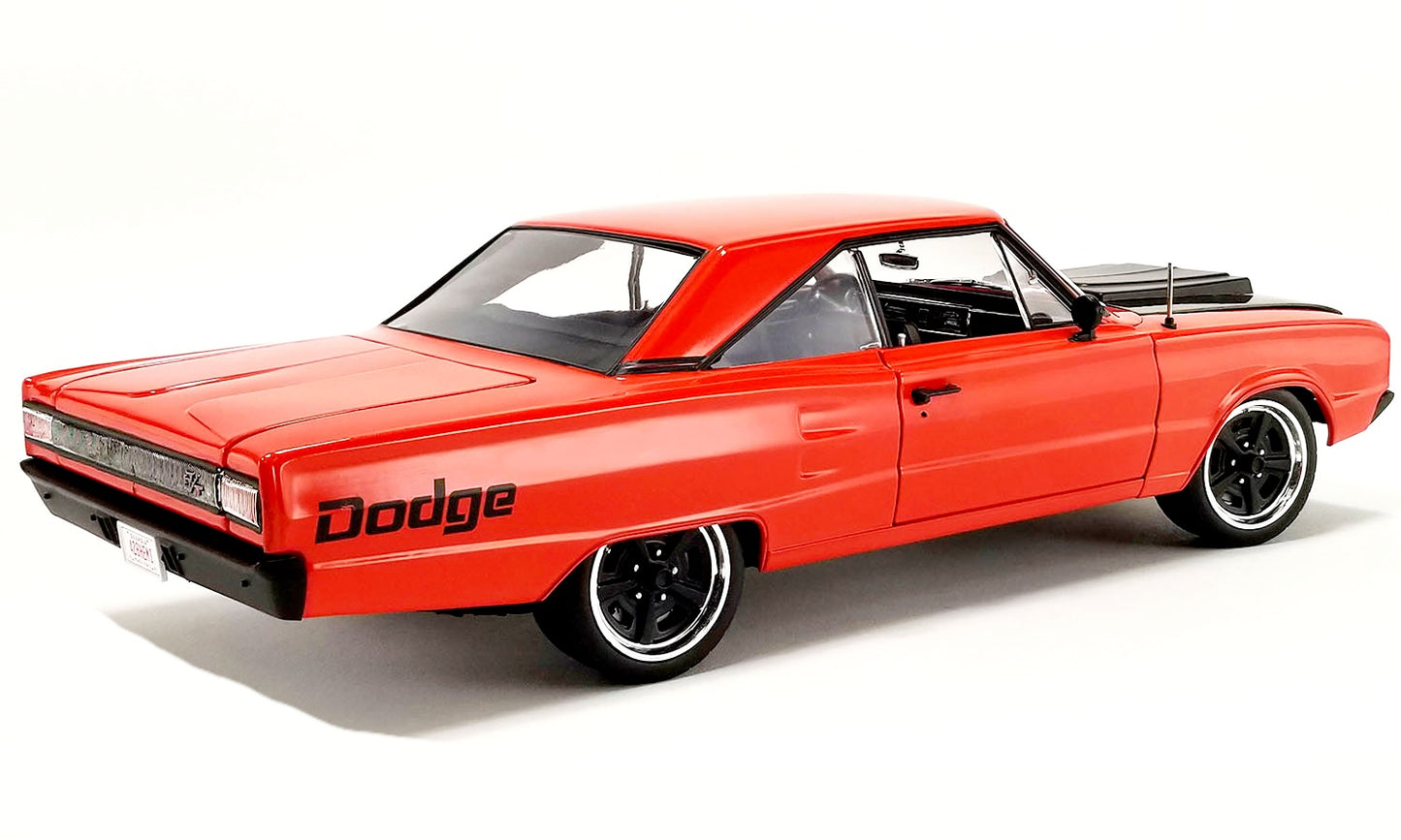 ACME 1/18 Dodge Coronet R/T Restomod - Orange/Black