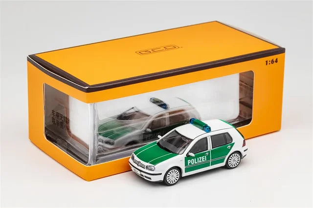 GCD Models 1/64 Volkswagen Golf MK4 - German Police