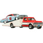 Hot Wheels Premium 1/64 1961 Chevy Impala & 1972 Chevy Ramp Truck