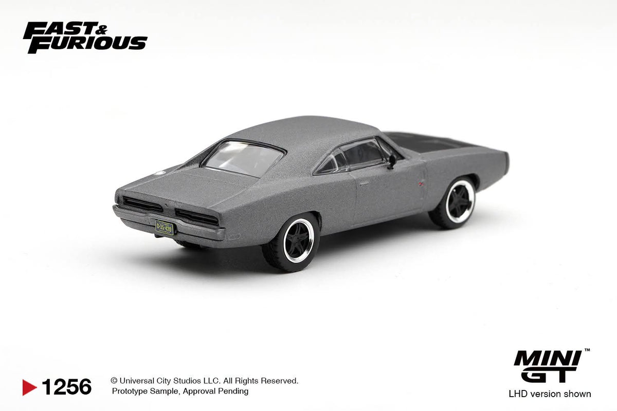 ⚠️ PRE ORDER ⚠️ Mini GT 1/64 Dodge Charger R/T (#1256) - Dom's Charger Fast Five