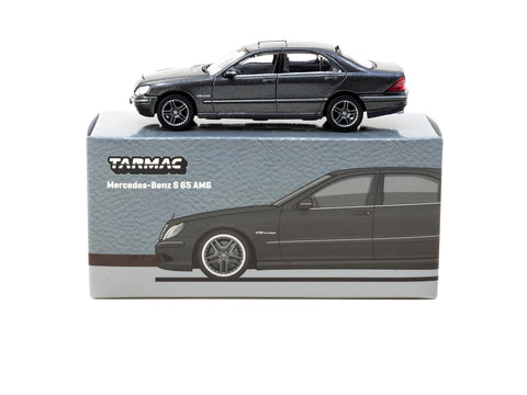 Tarmac Works 1/64 Mercedes-Benz S65 AMG - Tectite Grey Metallic