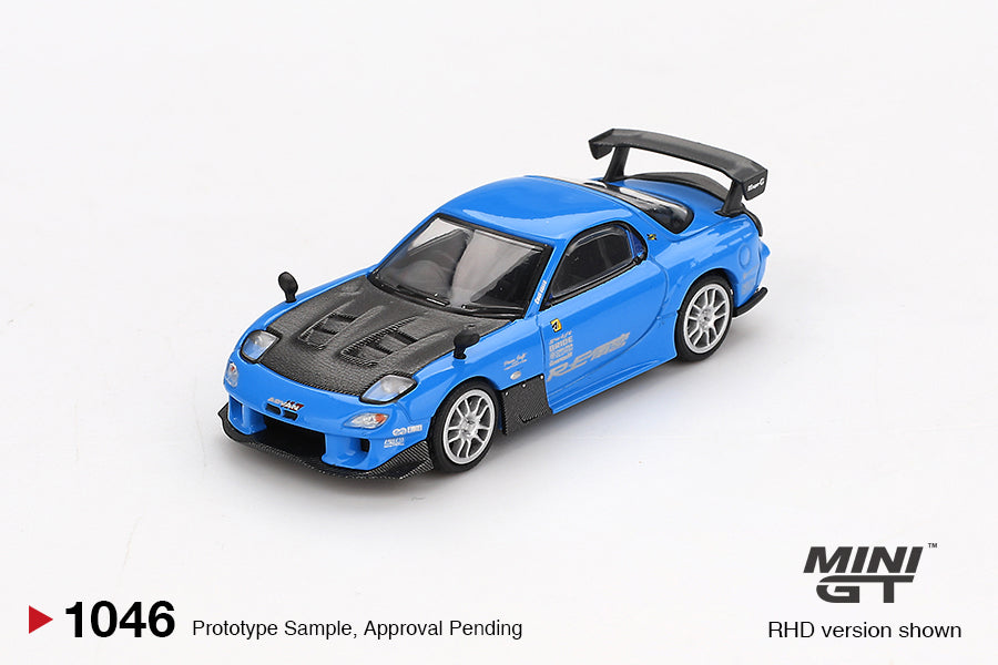 Mini GT 1/64 Mazda RX-7 RE-Amemiya (#1046) 20B NA 3ROTOR-7 “Ama-san Go”