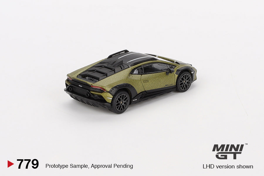 Mini GT 1/64 Lamborghini Huracán Sterrato (#779) - Verde Gea Matt