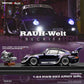 Motorhelix 1/64 RWB 993 "Army Girl" + Engine Display - Purple