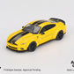 Mini GT 1/64 LB-WORKS Ford Mustang GT (#1077) - Triple Yellow