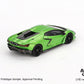 Mini GT 1/64 Lamborghini Revuelto (#789) - Verde Selvans