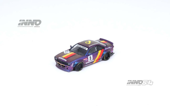 Inno64 1/64 Nissan Silvia S14 Rocket Bunny Boss Aero - Purple