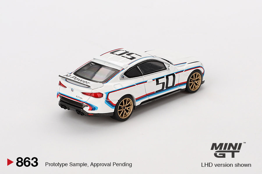 Mini GT 1/64 BMW 3.0 CSL (#863) - White