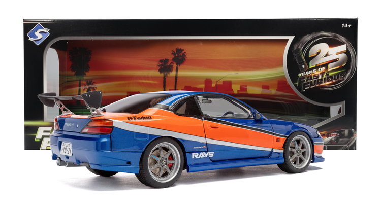 ⚠️ PRE ORDER ⚠️Solido 1/18 Nissan Silvia (S15) "Mona Lisa" - The Fast & The Furious Tokyo Drift