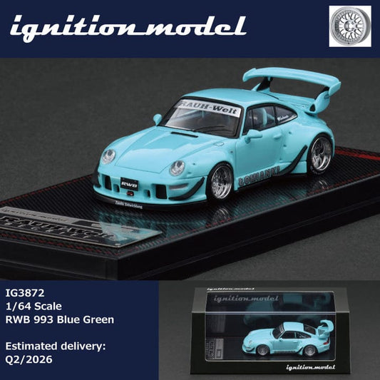 Ignition 1/64 RWB 993 "Lomianki" - Blue/Green
