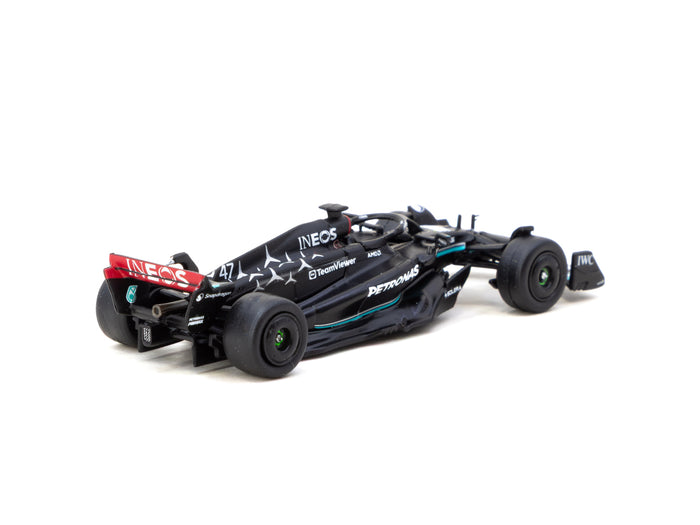 Tarmac Works 1/64 Mercedes-AMG F1 W14 E Performance - Spanish Grand Prix Tyre Testing 2023 #47 Mick Schumacher