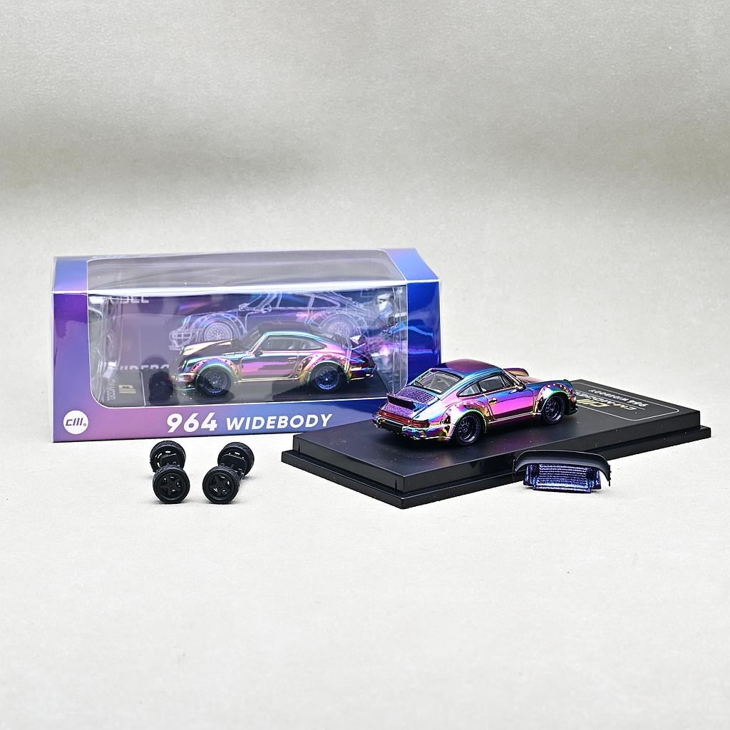 CM Model 1/64 RWB 964 Widebody - Chrome