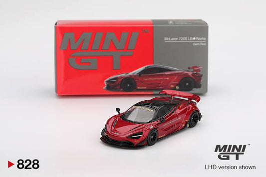 Mini GT 1/64 McLaren 720S LB★Works - Gem Red