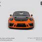 GT Spirit 1/18 Porsche 911 (991.2) GT3 RS Weissach Package - Orange/Black CLDC EXCLUSIVE RELEASE