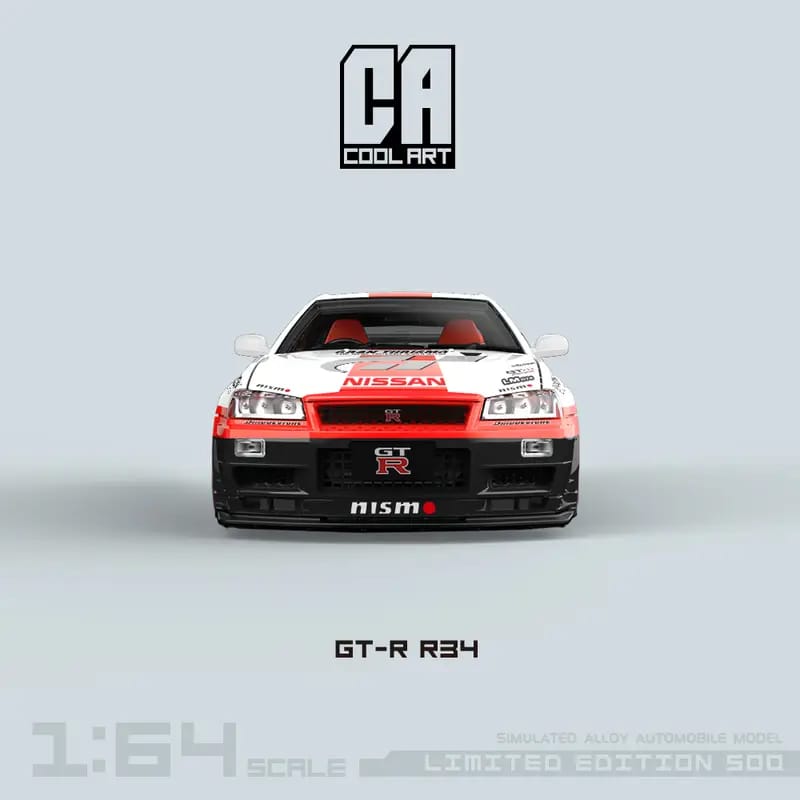 Cool Art 1/64 Nissan Skyline GT-R (R34) - Gran Turismo Pace Car