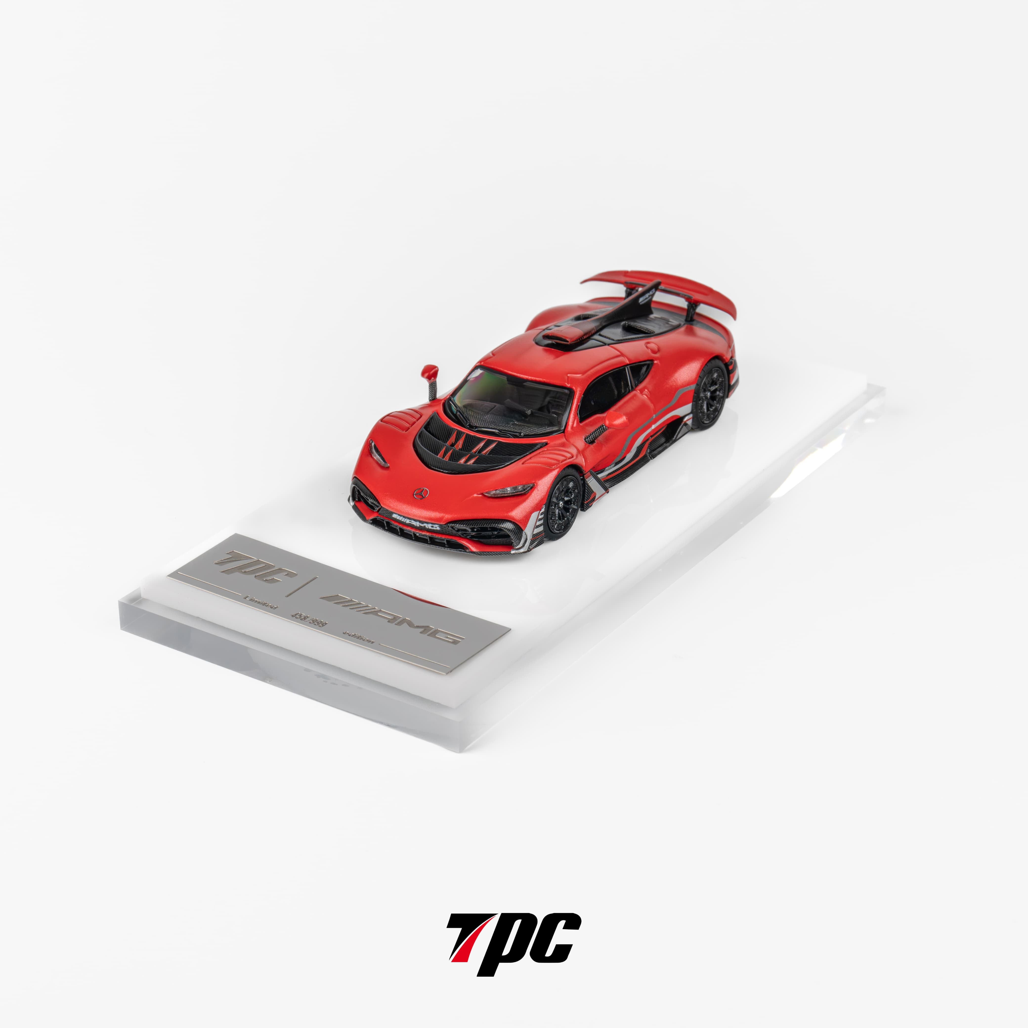 Project One Model 5 TPC 1/64 Mercedes-AMG Project One - Red – Octane Republic Die Cast And ...