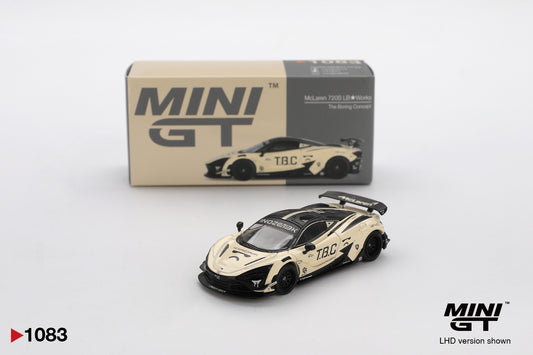 Mini GT 1/64 McLaren 720S LB★Works (#1083) - The Boring Concept Livery