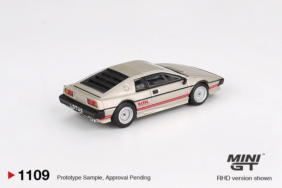 Mini GT 1/64 Lotus Esprit Turbo (#1109) - Metallic Silver