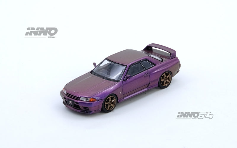 ⚠️ PRE ORDER ⚠️ Inno64 1/64 Nissan Skyline GTR (R32) - Midnight Purple Australia 🇦🇺 Exclusive Edition