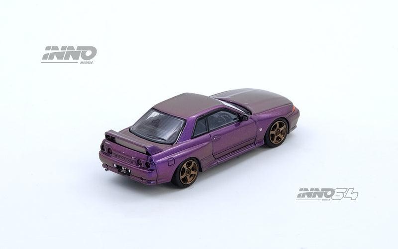 ⚠️ PRE ORDER ⚠️ Inno64 1/64 Nissan Skyline GTR (R32) - Midnight Purple Australia 🇦🇺 Exclusive Edition