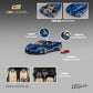 CM Model 1/64 Pagani Utopia - Metallic Blue