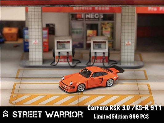 Street Warrior 1/64 Porsche 911 Carrera RSR 3.0/KS-R 911 - Orange