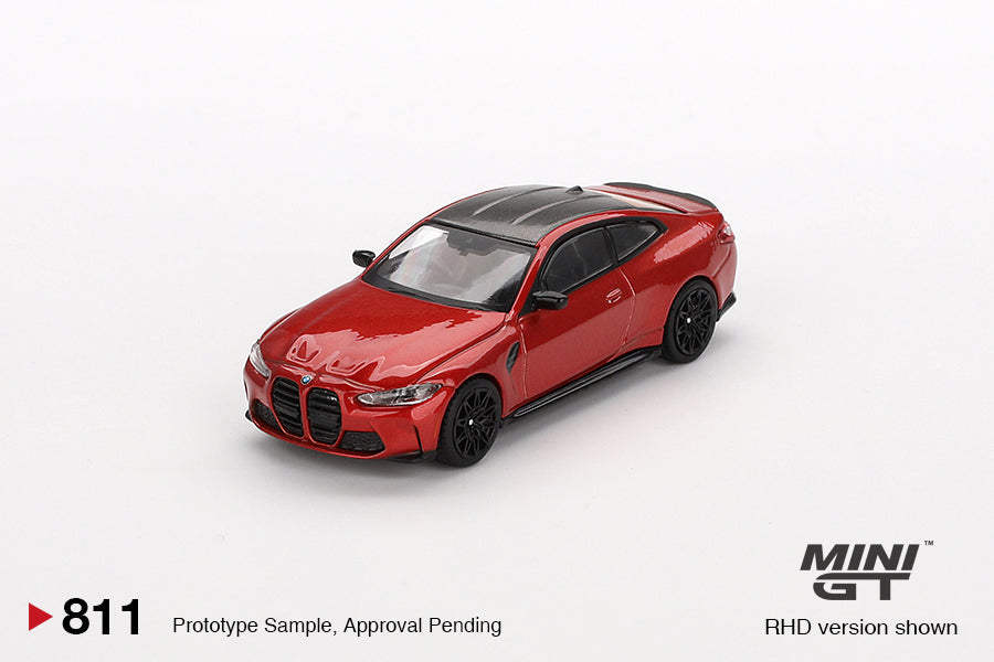 Mini GT 1/64 BMW M4 Competition (#811) - Sakhir Orange