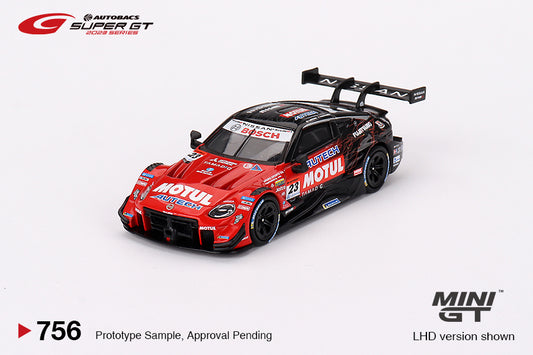 Mini GT 1/64 Nissan Z GT500 #23 "MOTUL AUTECH Z" NISMO (#756) - 2023 SUPER GT SERIES