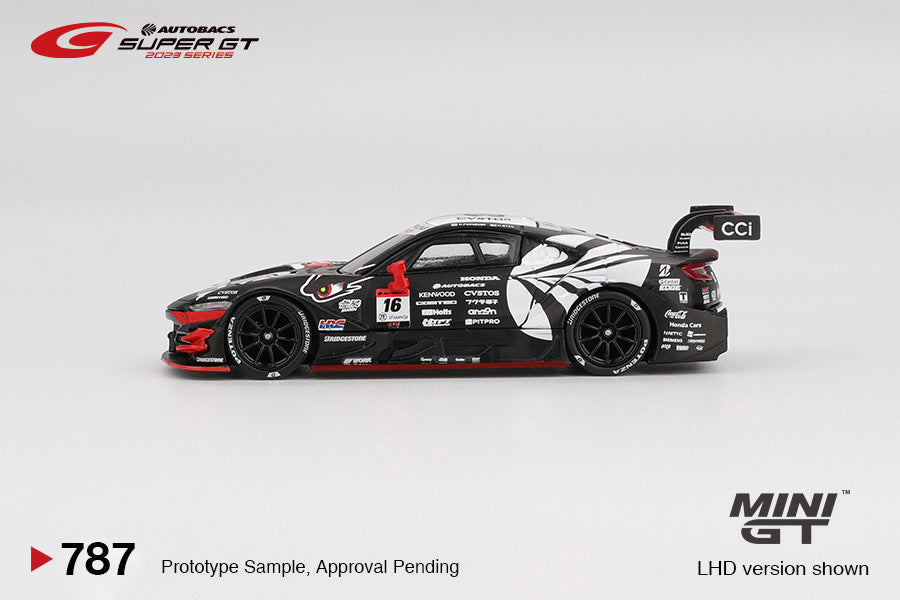 Mini GT 1/64 Honda NSX-GT "Type S" GT500 - #16 "ARTA MUGEN NSX-GT " ARTA 2023 SUPER GT Series