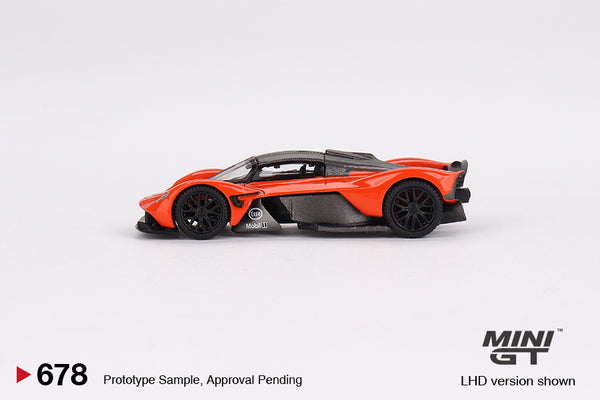 Mini GT 1/64 Aston Martin Valkyrie (#678) - Maximum Orange