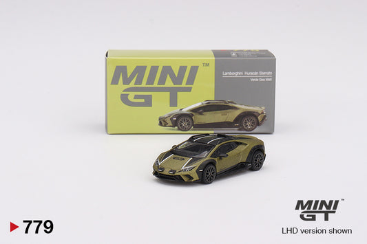 Mini GT 1/64 Lamborghini Huracán Sterrato (#779) - Verde Gea Matt