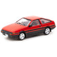 J Collection 1/64 Toyota Corolla AE86 - Red/Black