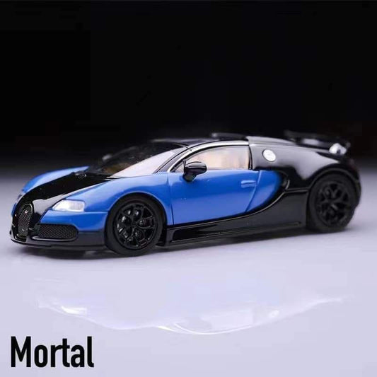 Mortal Diecast 1/64 Bugatti Veyron - Blue/Black