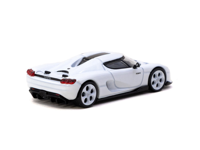 Tarmac Works 1/64 Koenigsegg CC8⁵⁰ + Collector Cards - Metallic White