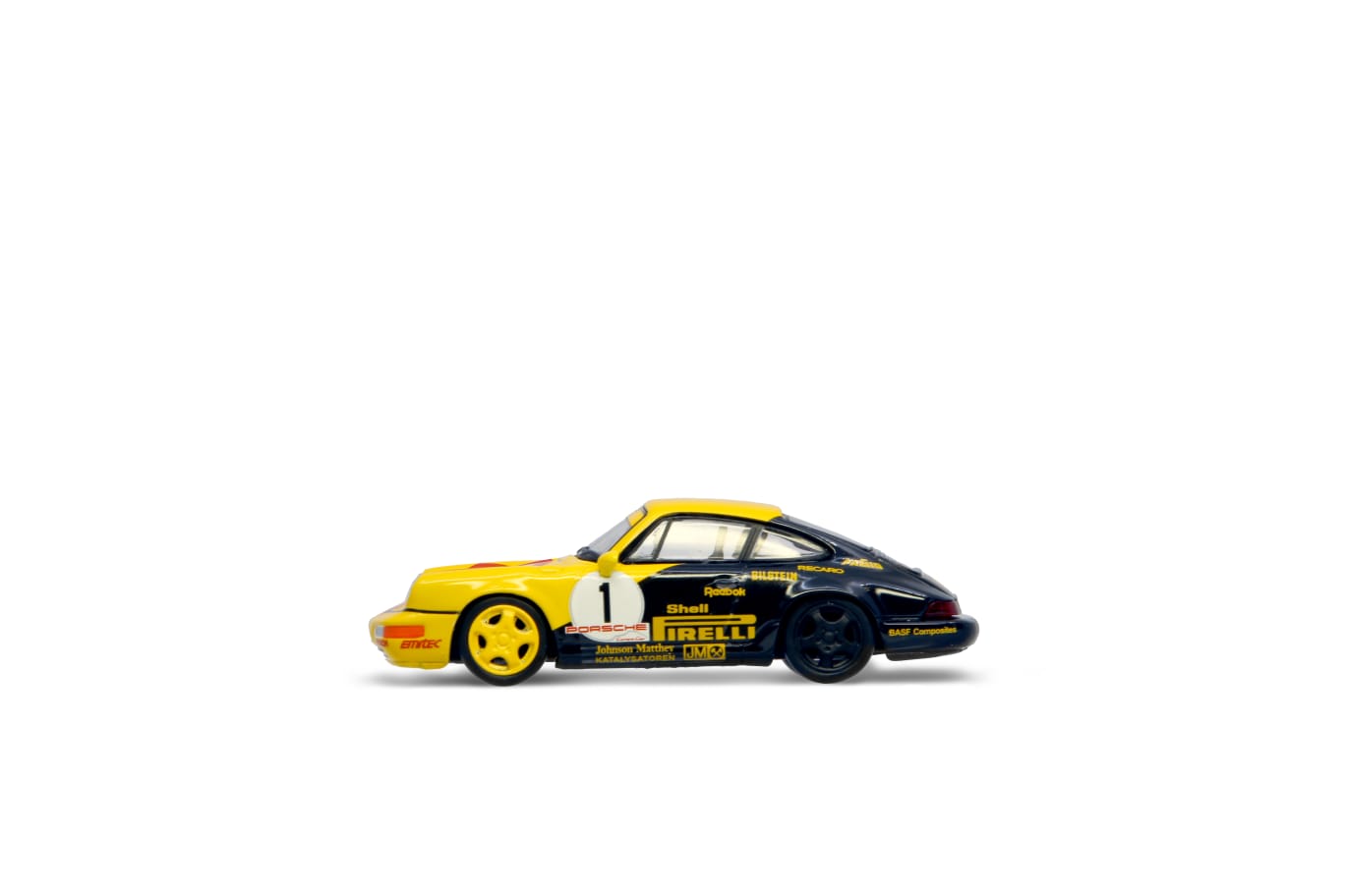 Sparky 1/64 Porsche 911 (964) 2 Car Set - Shell Carrera Cup #1 & #2