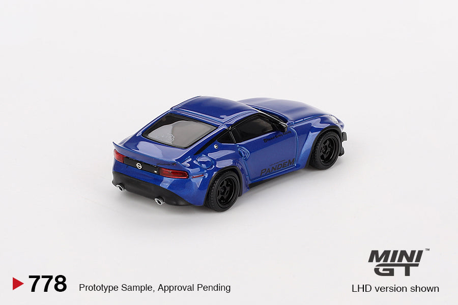 Mini GT 1/64 Nissan Z Pandem (#778) Seiran Blue