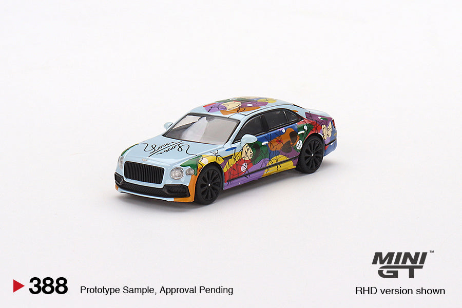 Mini GT 1/64 Bentley Flying Spur V8 (#388) -Unifying Spur Art Car