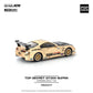 Pop Race 1/64 Top Secret Toyota GT300 Supra - Chrome Gold