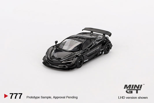 Mini GT 1/64 McLaren 720S LB★Works (#777) - Black