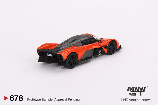 Mini GT 1/64 Aston Martin Valkyrie (#678) - Maximum Orange