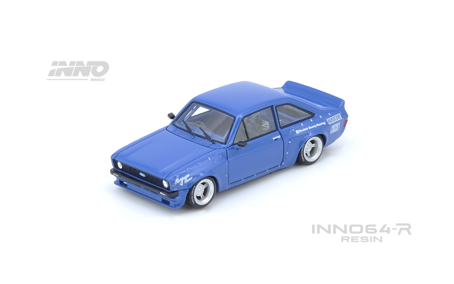 ⚠️ PRE ORDER ⚠️ Resin64 1/64 Pandem Ford Escort MK2 Retro Havoc - Blue