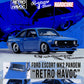⚠️ PRE ORDER ⚠️ Resin64 1/64 Pandem Ford Escort MK2 Retro Havoc - Blue