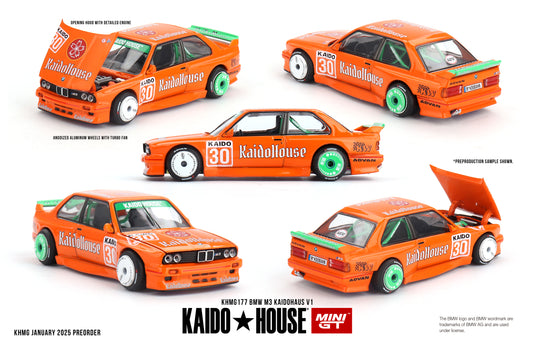 Mini GT x Kaido House 1/64 BMW M3 (E30) - Kaido Hause V.1