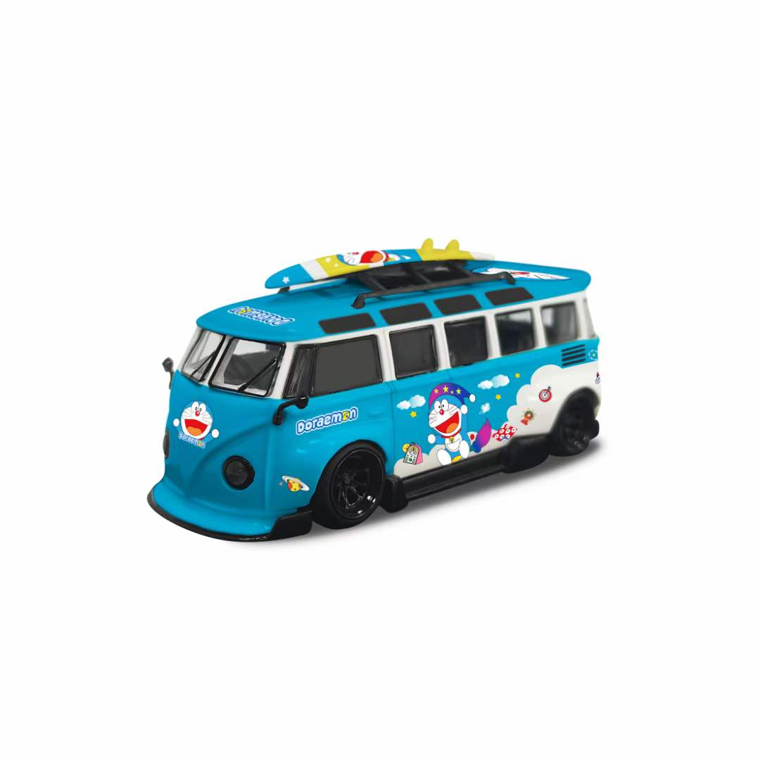 LFLM Model 1/64 RWB Volkswagen Type 1 Bus - Doraemon