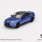 Mini GT 1/64 BMW M4 Competition (#845) - Portimao Blue