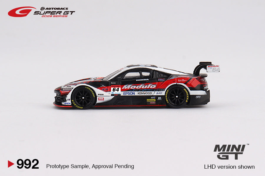 Mini GT 1/64 Honda NSX-GT "Type S" GT500 (#992) Modulo Nakajima Racing 2023 SUPER GT Series