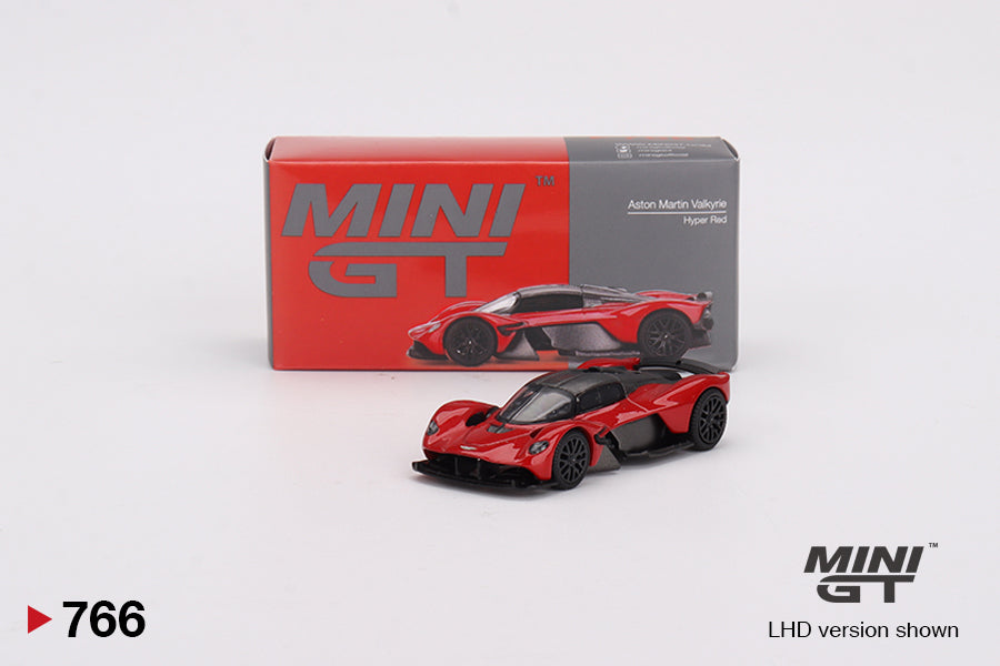 Mini GT 1/64 Aston Martin Valkyrie (#766) - Hyper Red